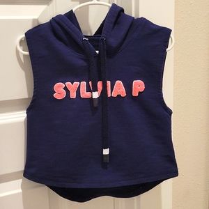 Sylvia P sleeveless hoodie